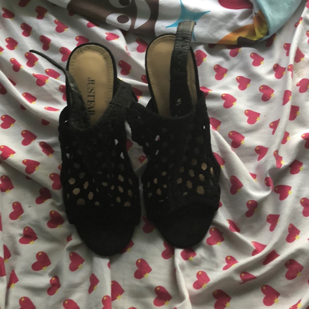 JUSTFAB Black Heels